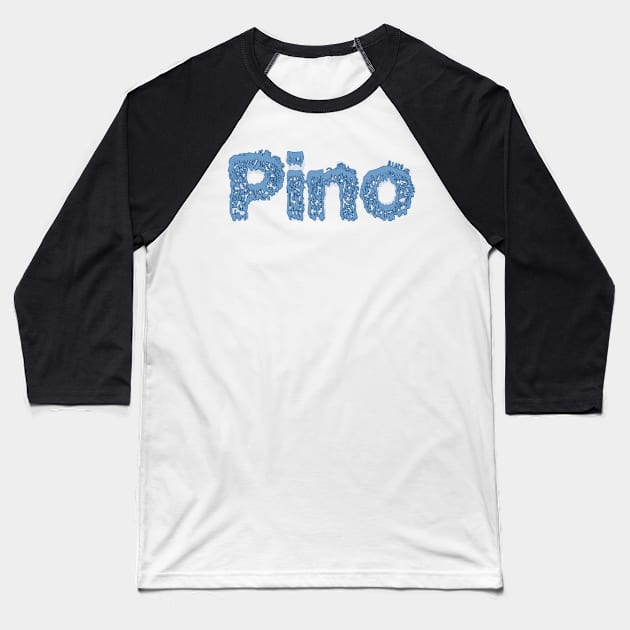 Pino Baseball T-Shirt by bobdijkers